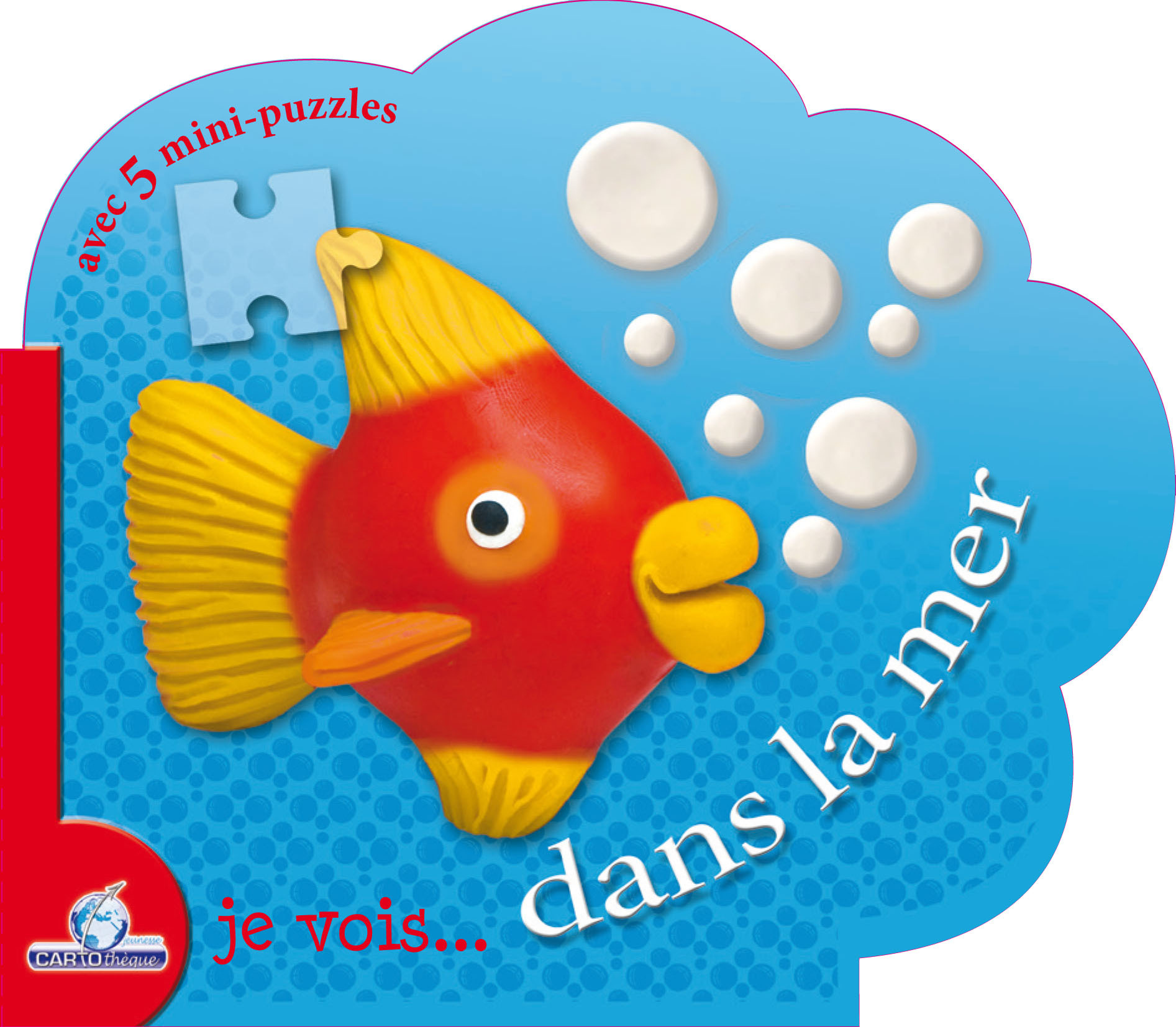 Dans la mer - avec 5 mini-puzzles
