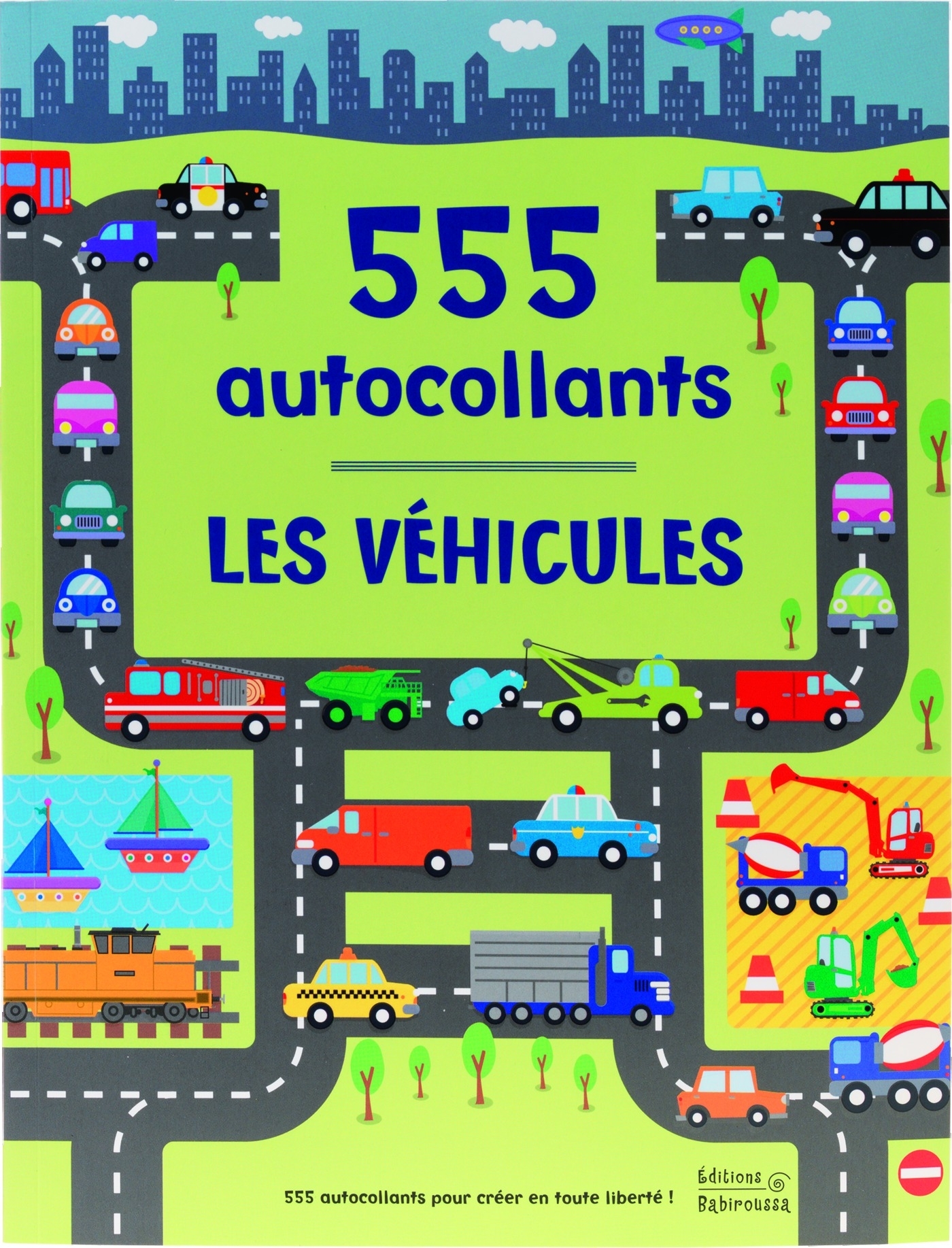 Les Véhicules - 555 Autocollants
