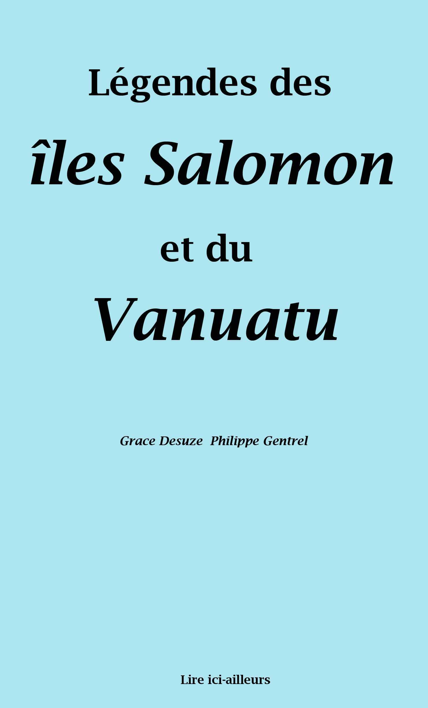 Contes et légendes du Vanuatu et des Îles Salomon