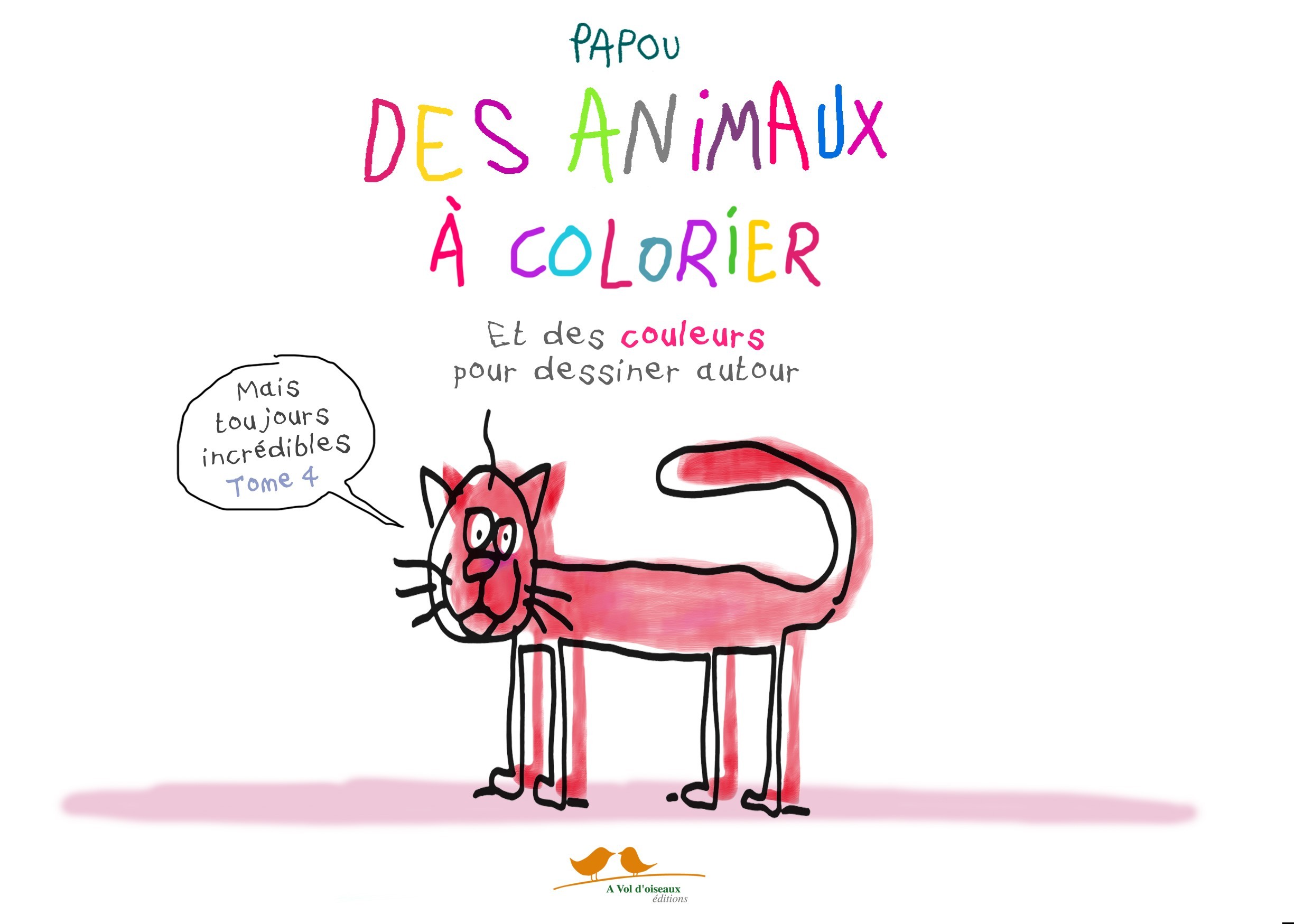 Des animaux à colorier (tome 4)