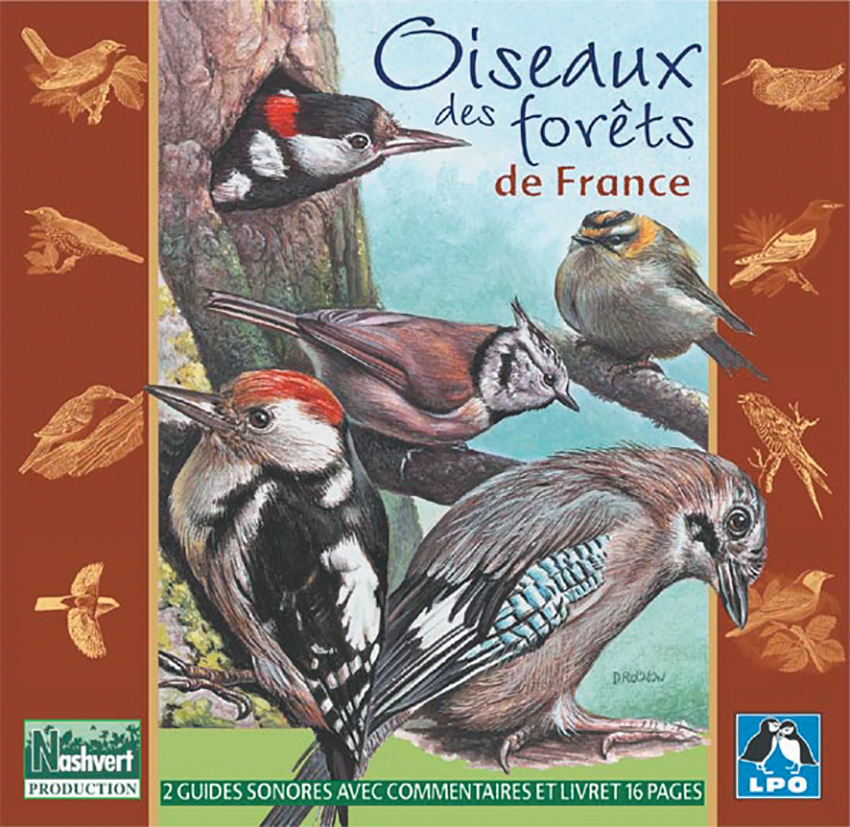Oiseaux des forêts de France (2 CD+LIVRET)