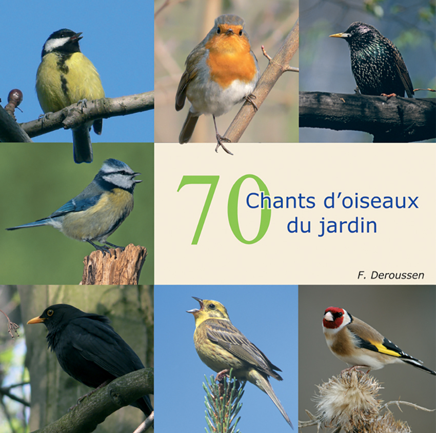 70 chants d'oiseaux du jardin (CD+LIVRET)