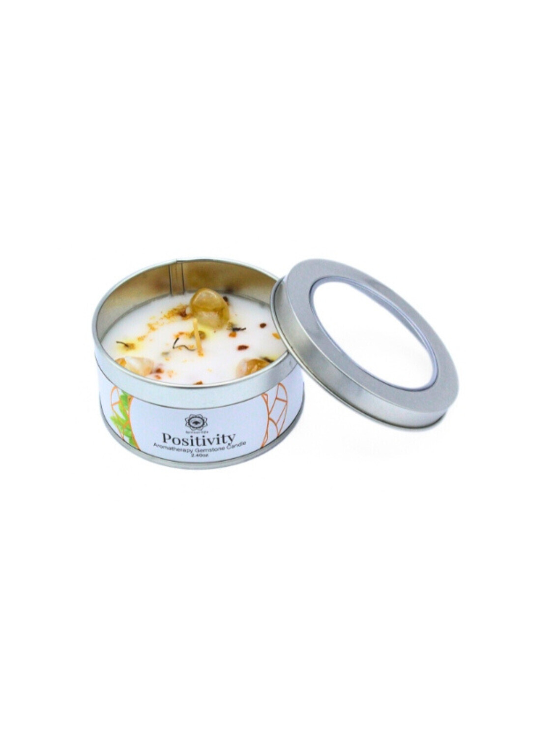 Bougie Litho Green Tree Positivité - Thé vert - 70 grs