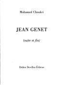 JEAN GENET