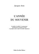 L'ANNEE DU SOUVENIR