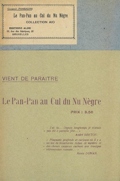 LE PAN PAN AU CUL DU NU NEGRE