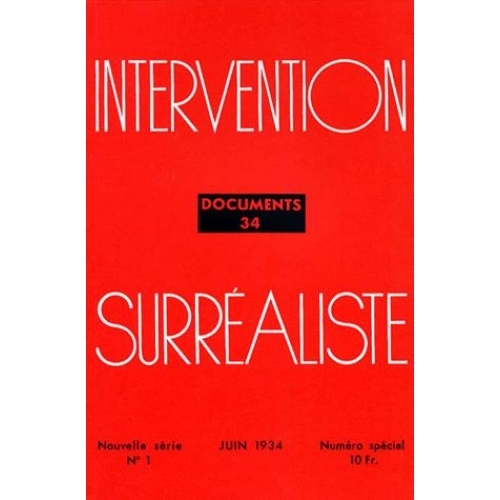 DOCUMENTS 34 INTERVENTION SURREALISTE