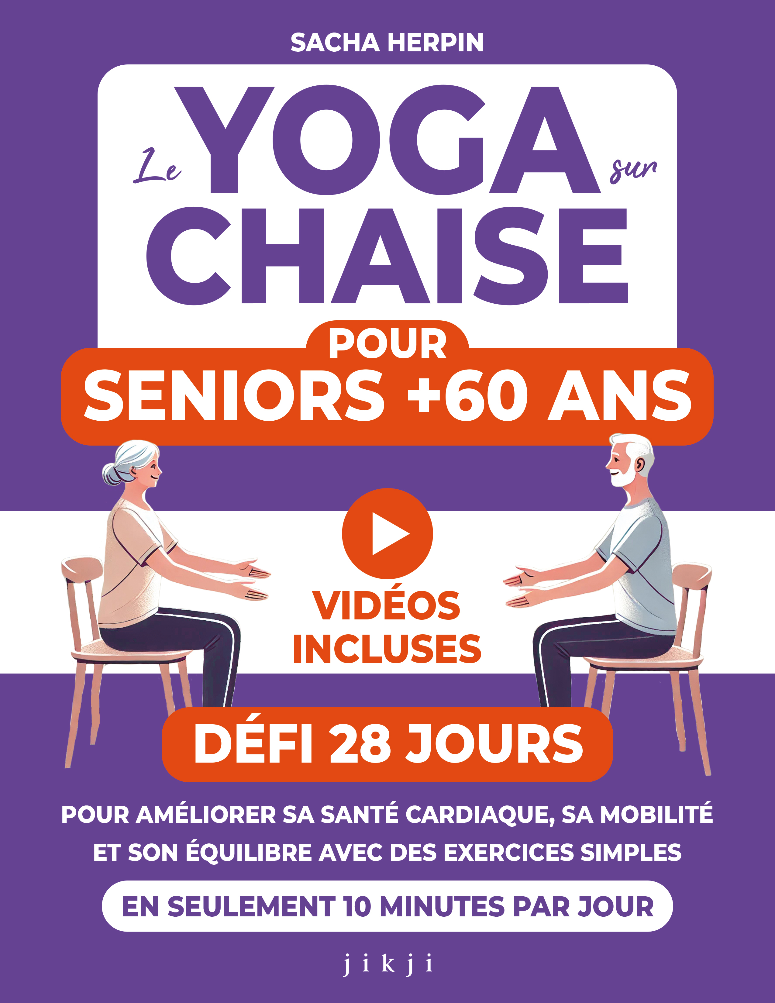 Le yoga sur chaise pour seniors +60 ans