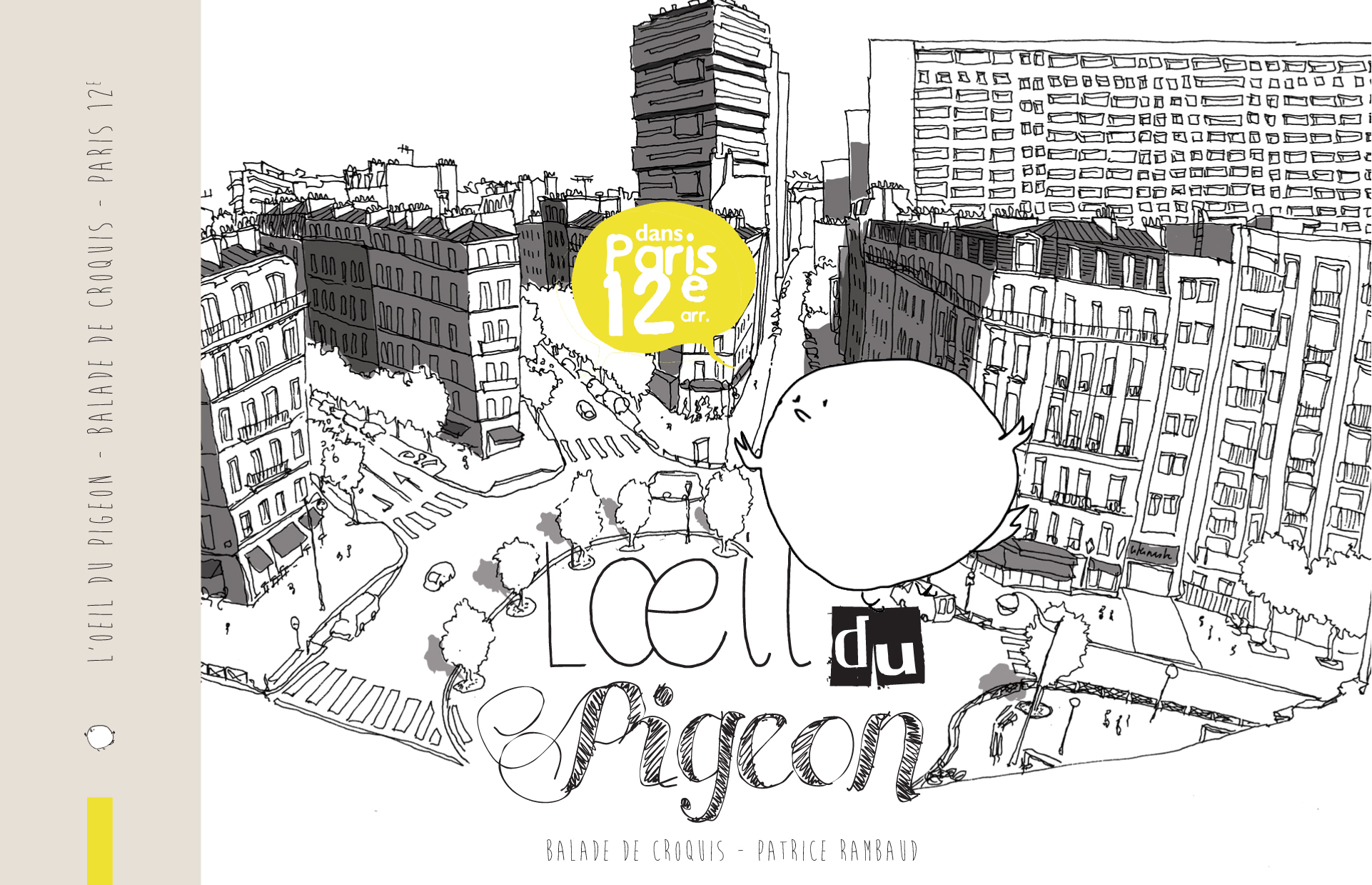 L'oeil du pigeon - dans Paris 12e arr.