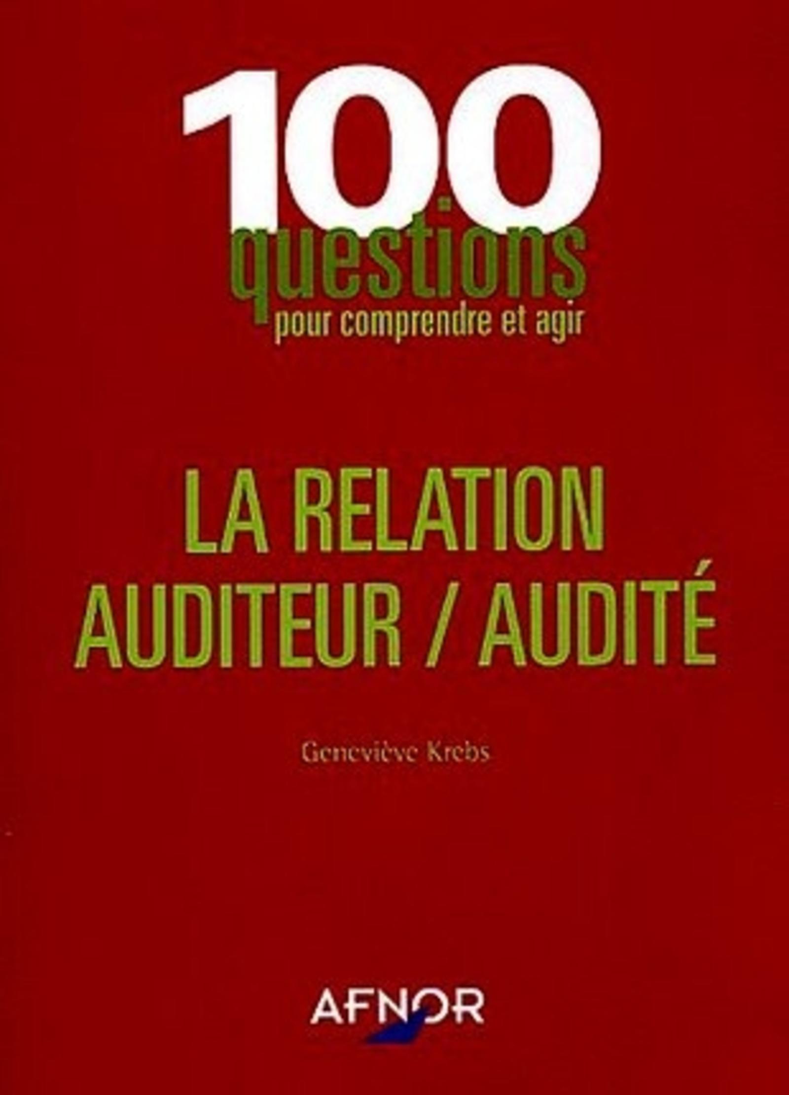 LA RELATION AUDITEUR/AUDITE