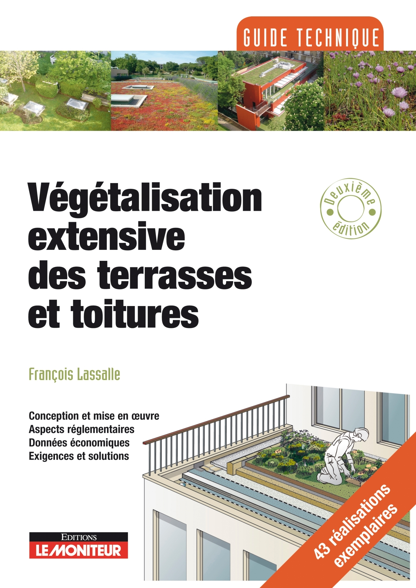 Végétalisation extensive des terrasses et toitures