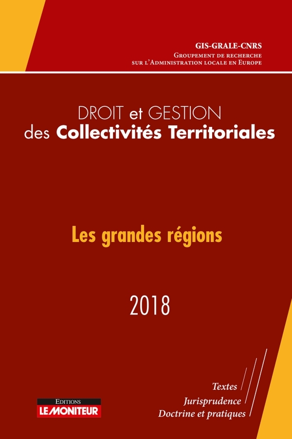 Droit et gestion des collectivités territoriales - 2018