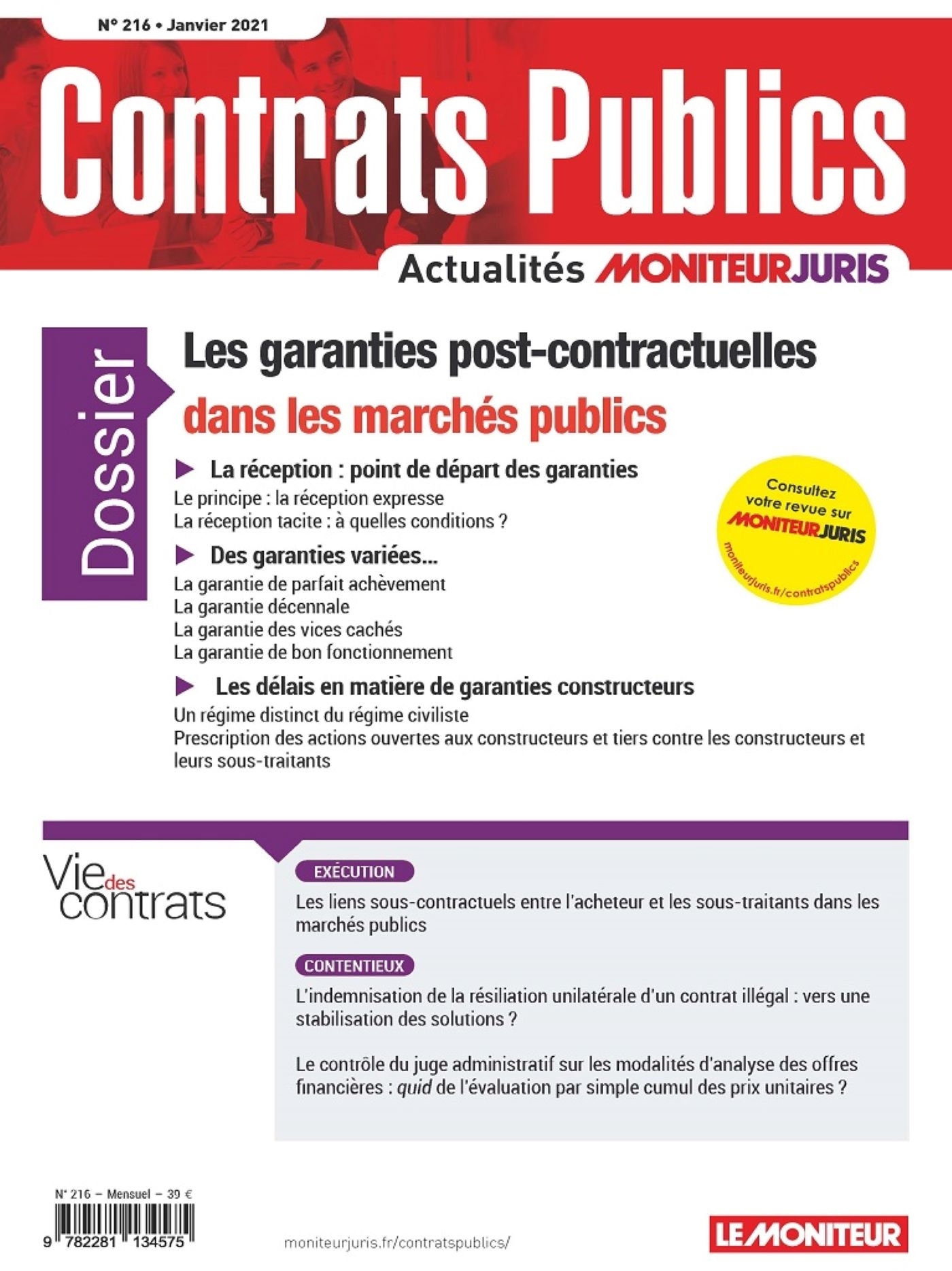 ACCP  n° 216 janvier 2021