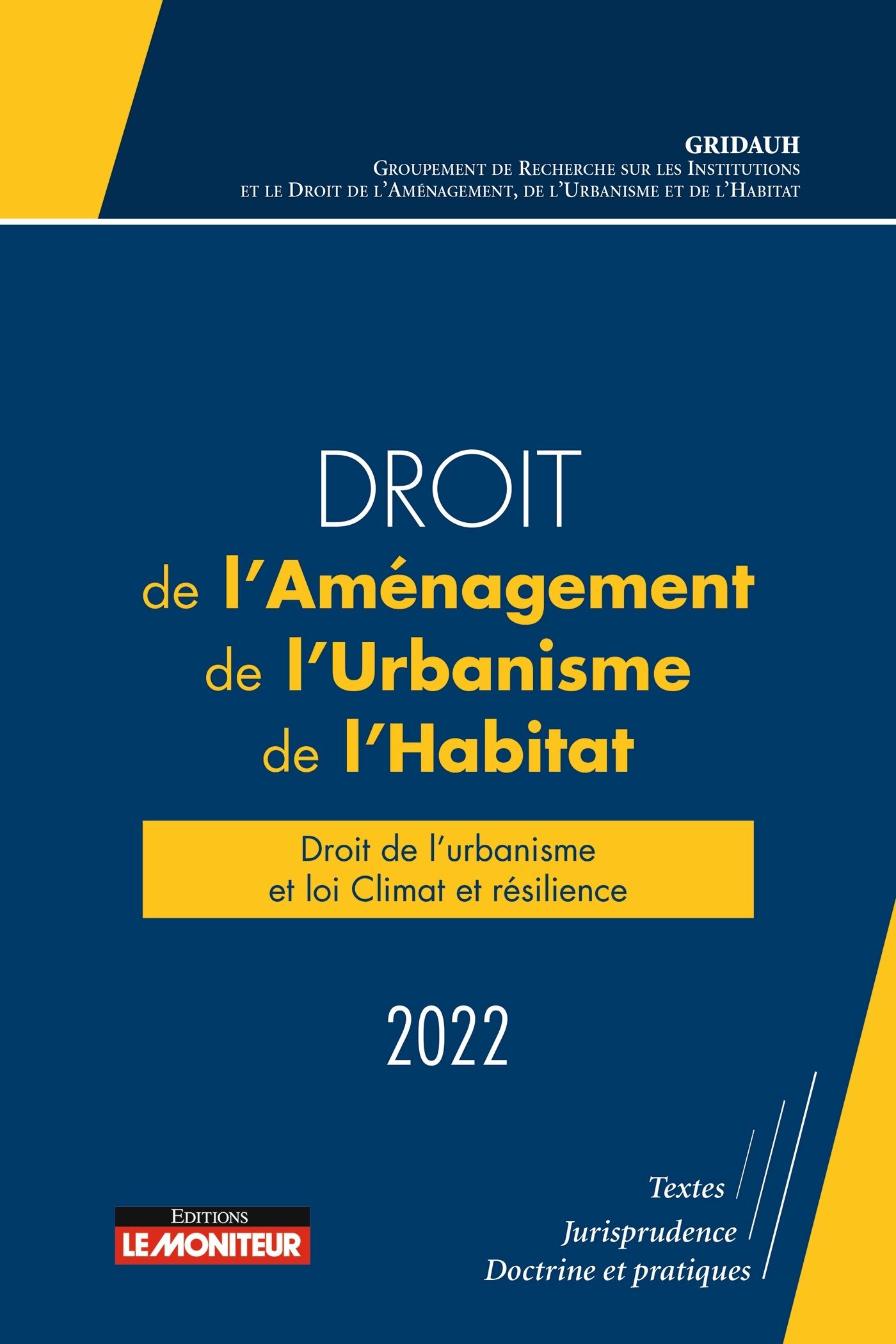 Droit de l'aménagement, de l'Urbanisme et de l'Habitat 2022