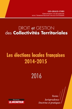 Droit et gestion des collectivités territoriales 2016