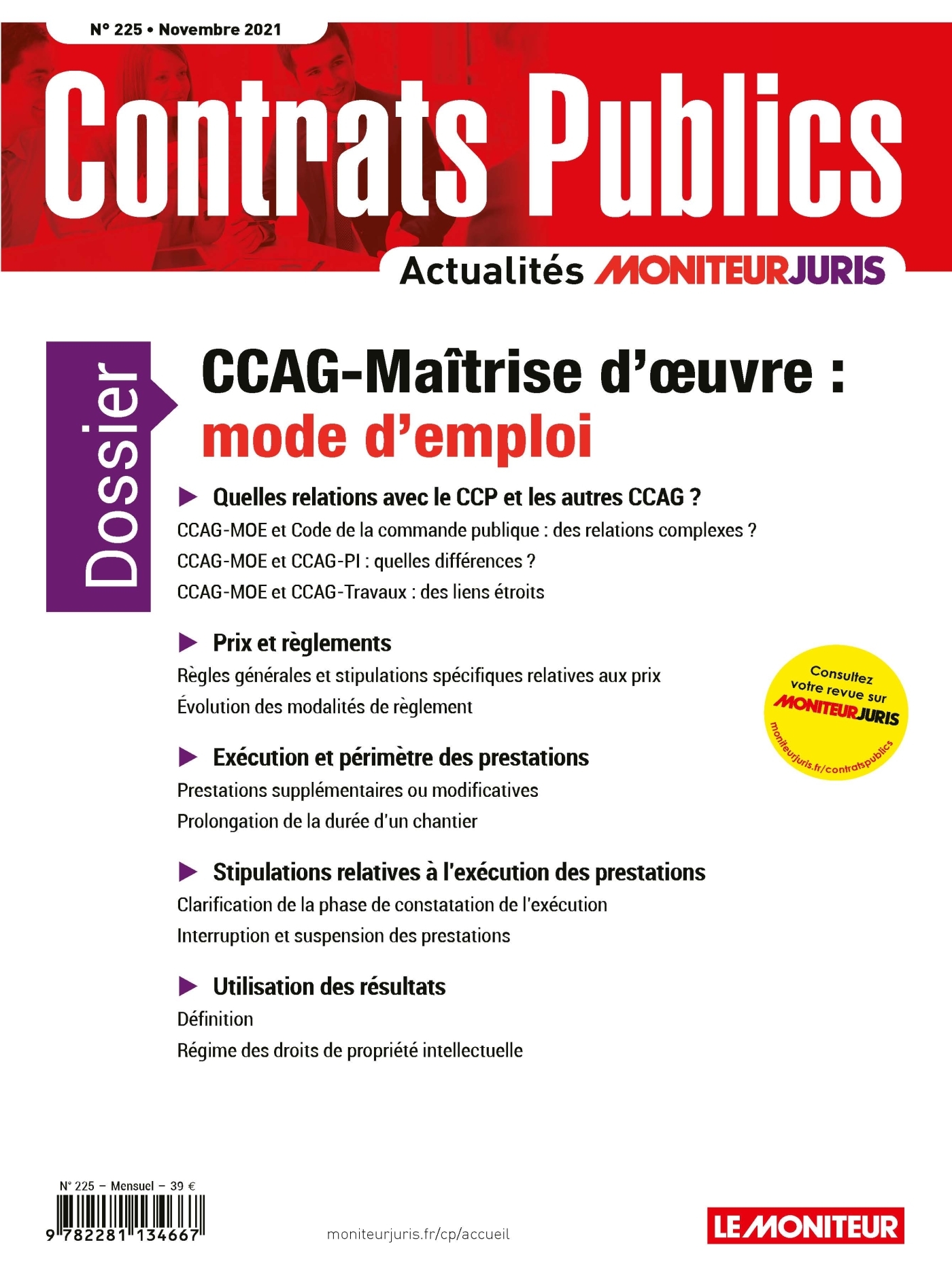 ACCP  n° 225 novembre 2021