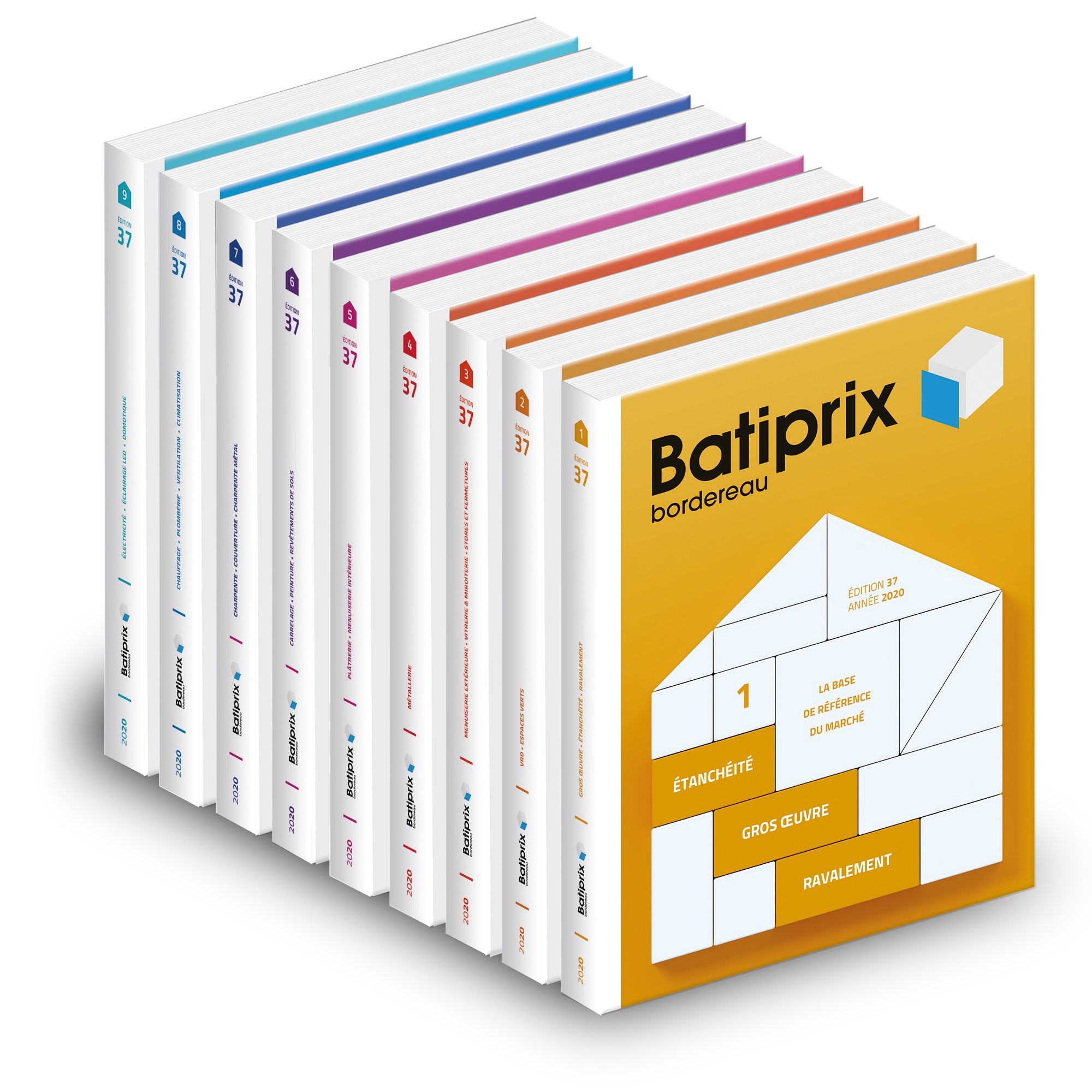 PACK 9 VOLUMES BATIPRIX 2020