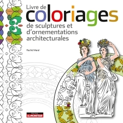 Livre de coloriages de sculptures et d'ornementations architecturales