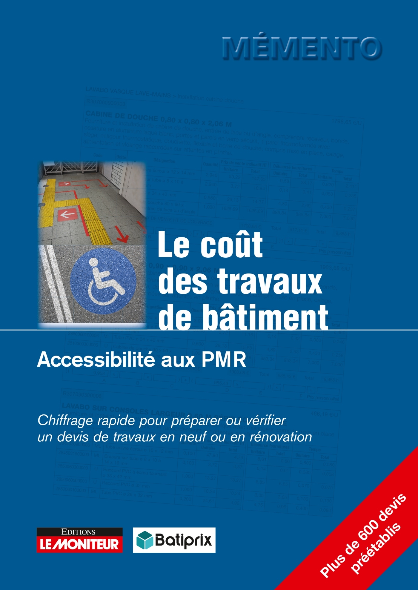 Le coût des travaux de bâtiment - Accessibilité aux PMR