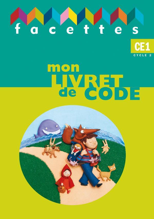 Facettes CE1, livret de code, lot x 5 exemplaires
