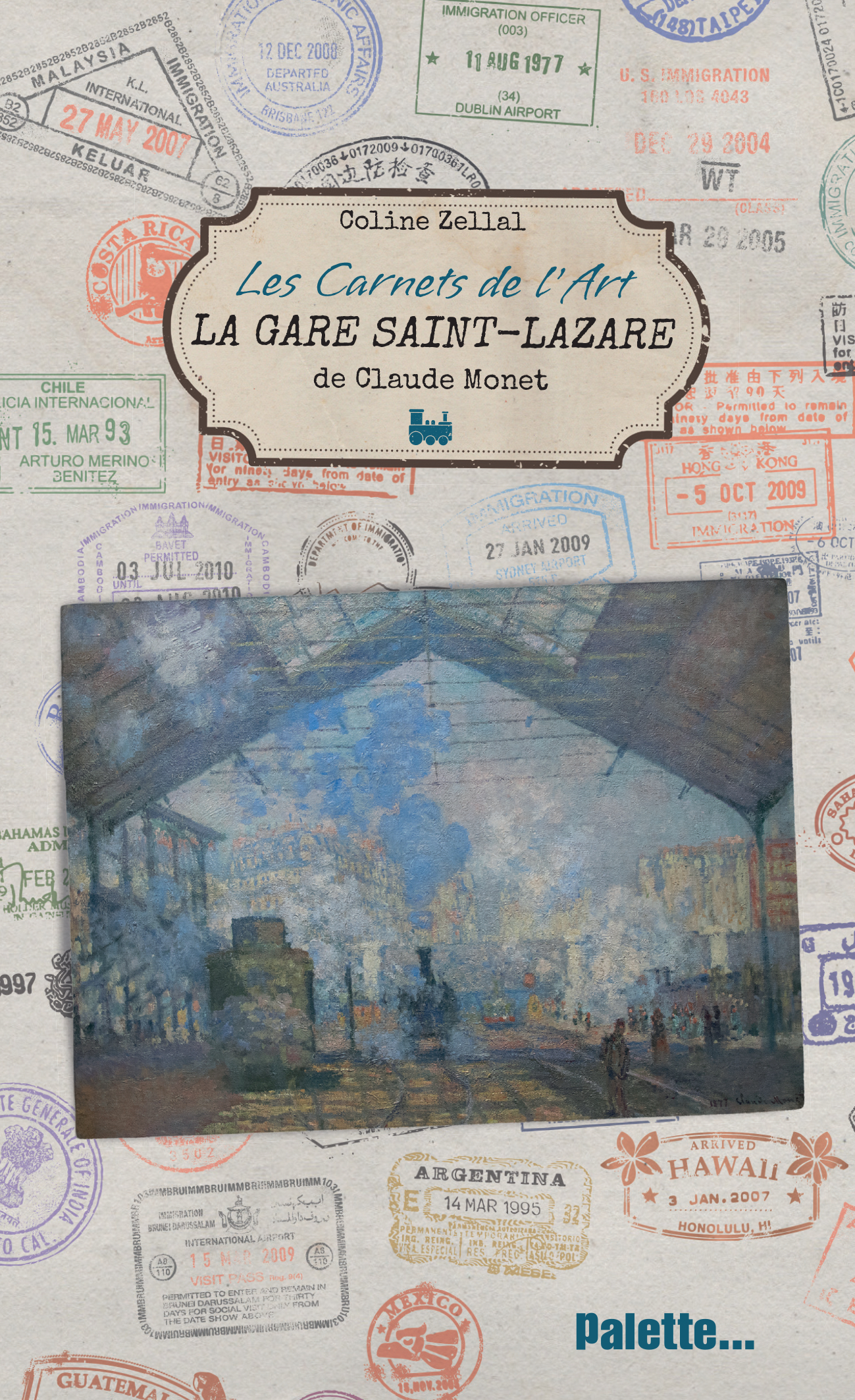 Les Carnets de l'art, La Gare Saint-Lazare de Claude Monet