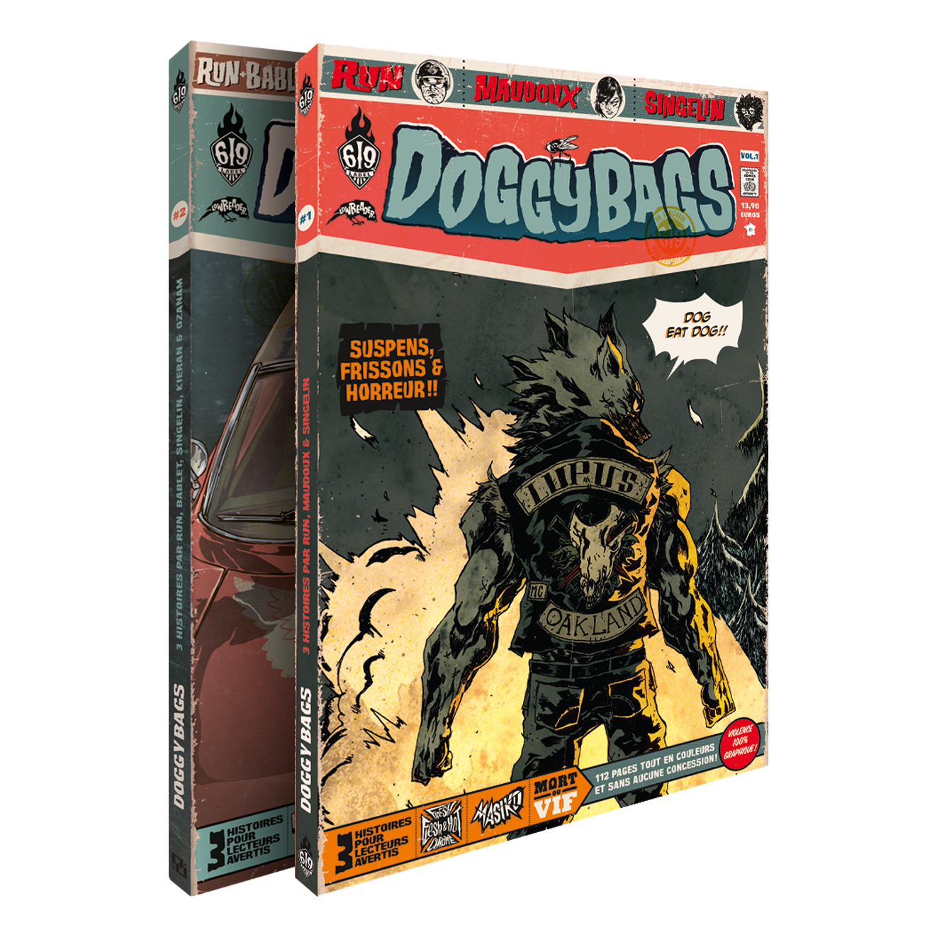 Pack Découverte DoggyBags Vol.01-02