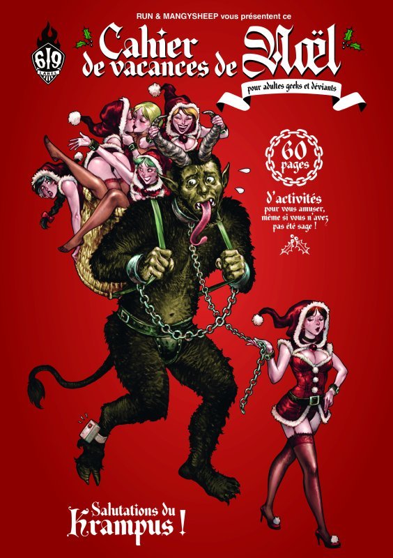 CAHIER DE VACANCES DE NOEL POUR ADULTES GEEKS ET DEVIANTS