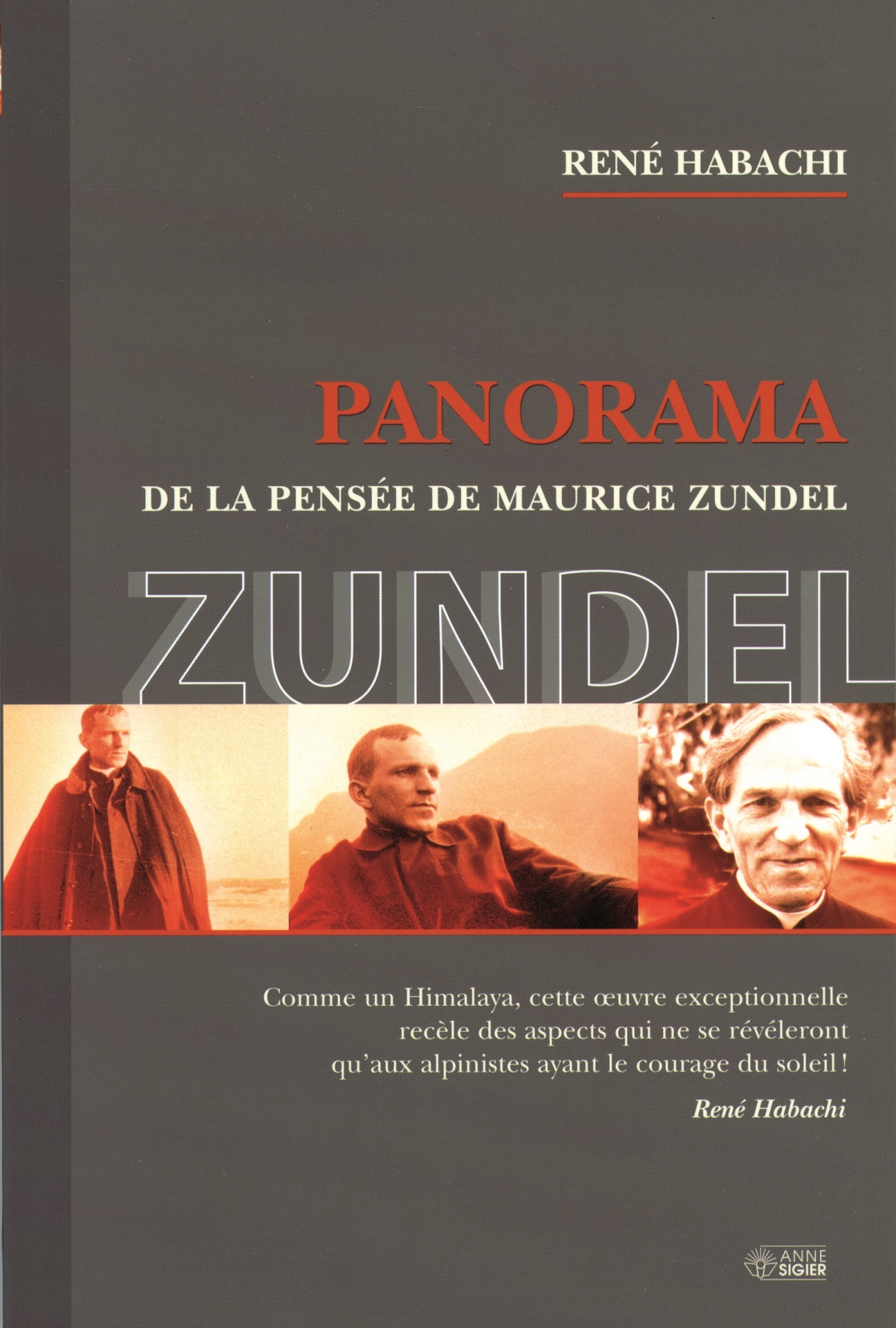 PANORAMA PENSEE MAURICE ZUNDEL