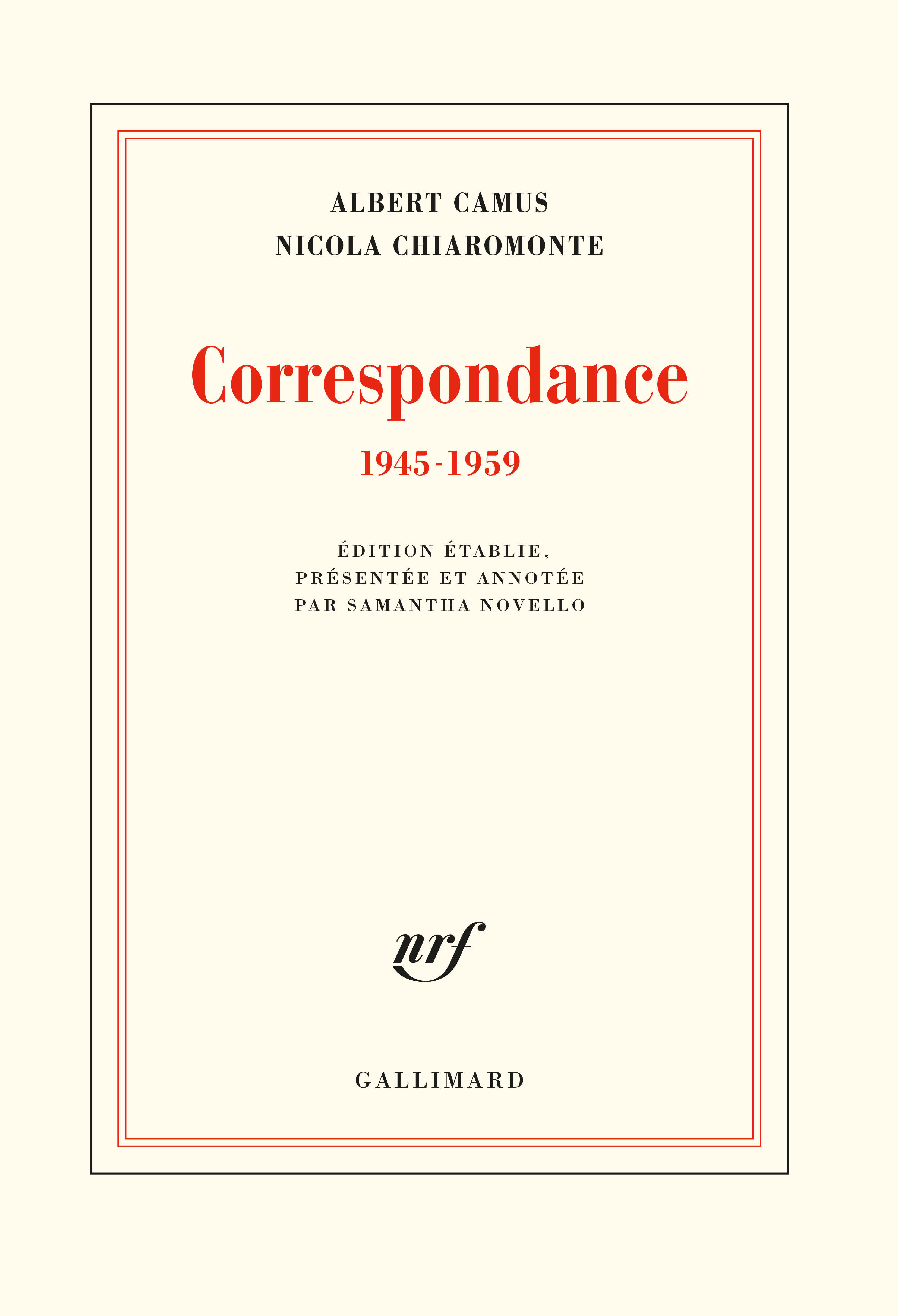 Correspondance