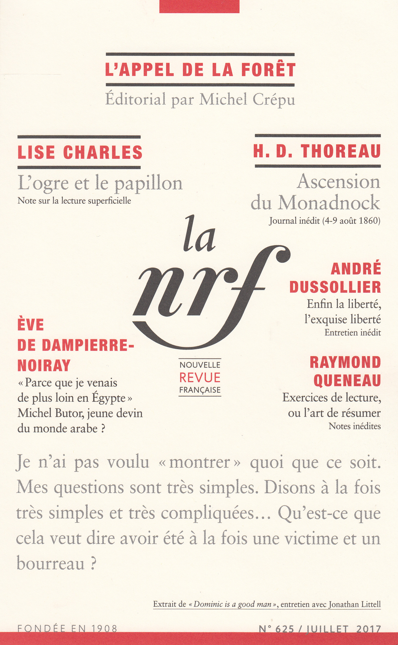 La Nouvelle Revue Française