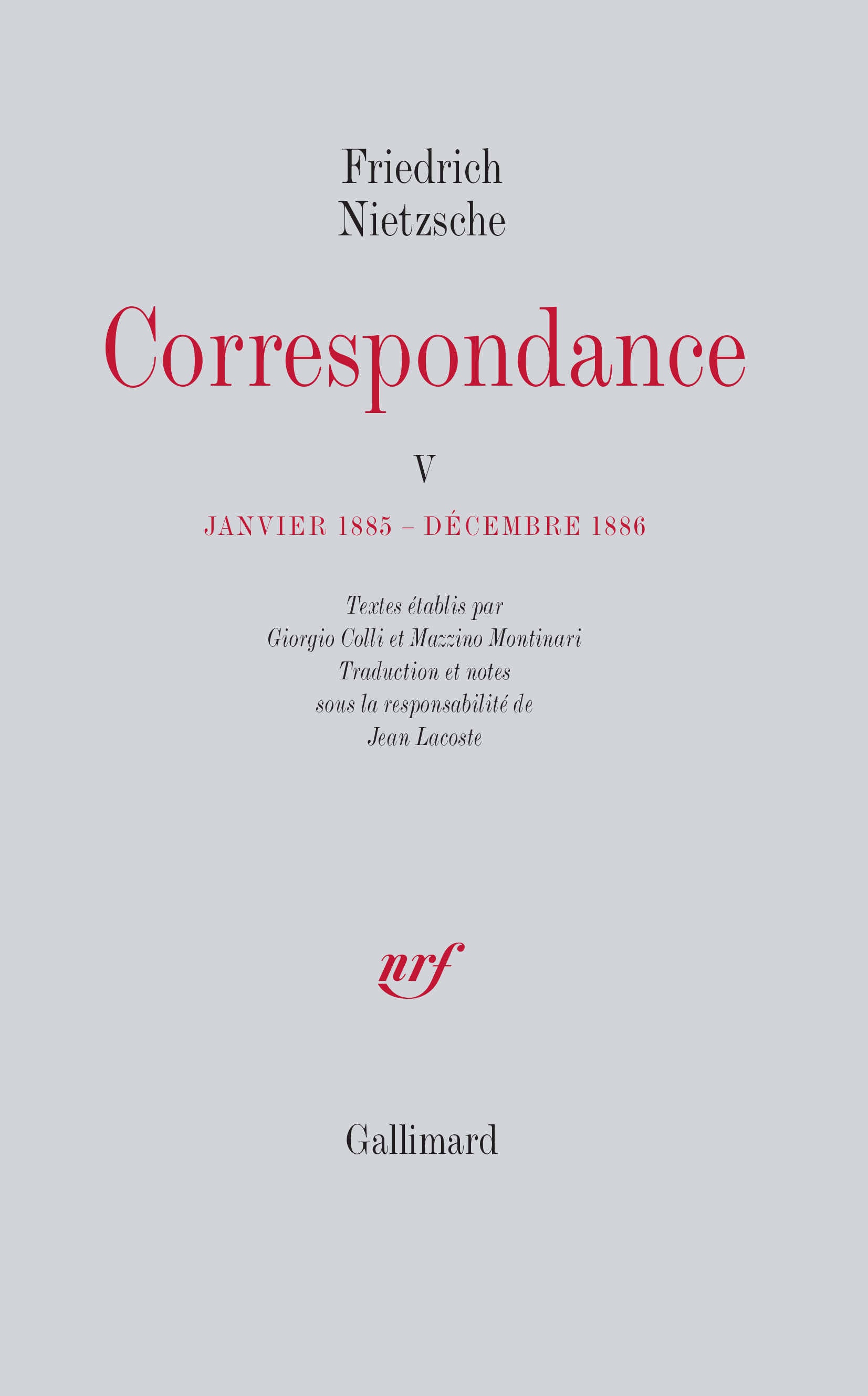 Correspondance