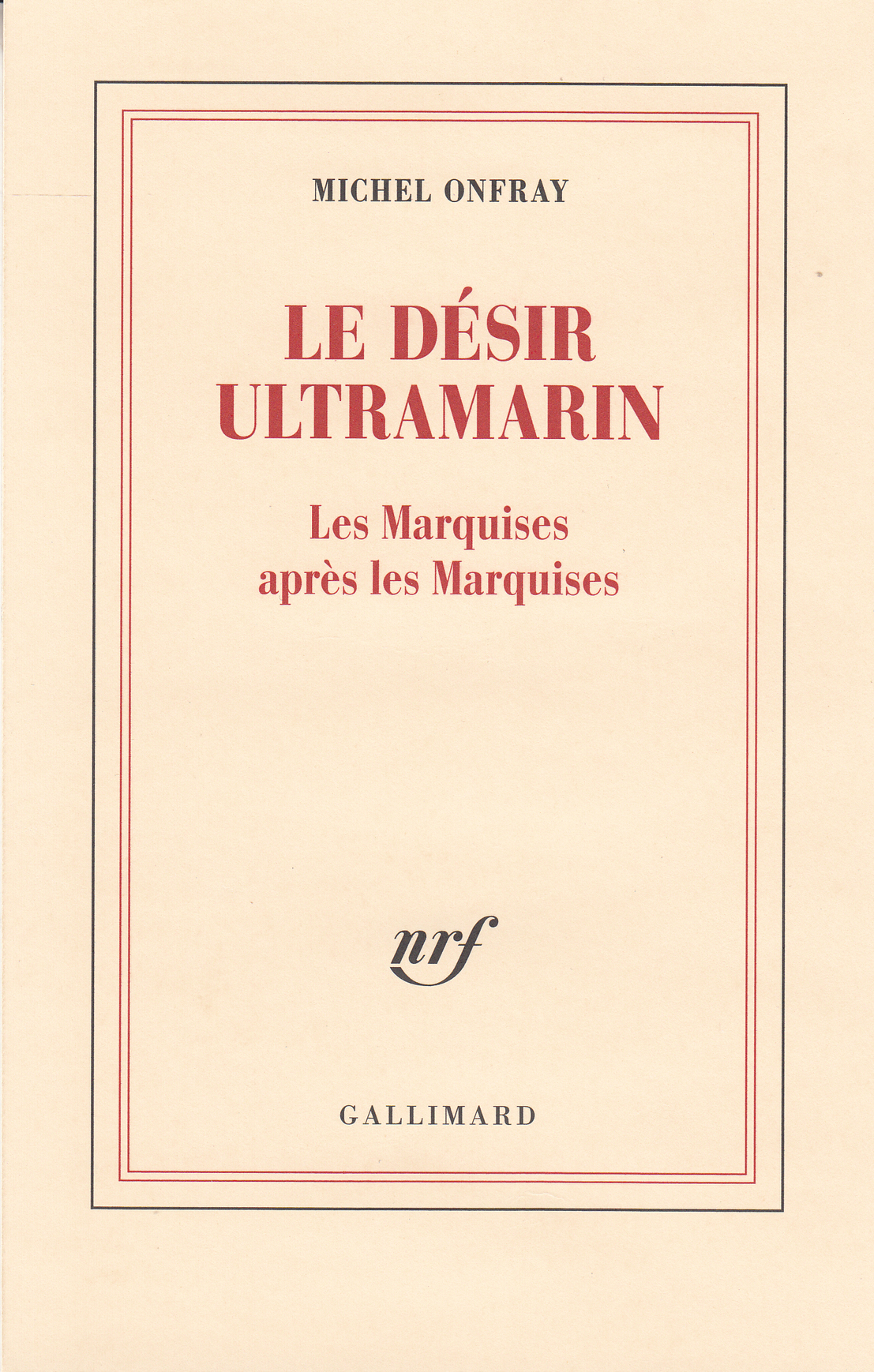 Le désir ultramarin