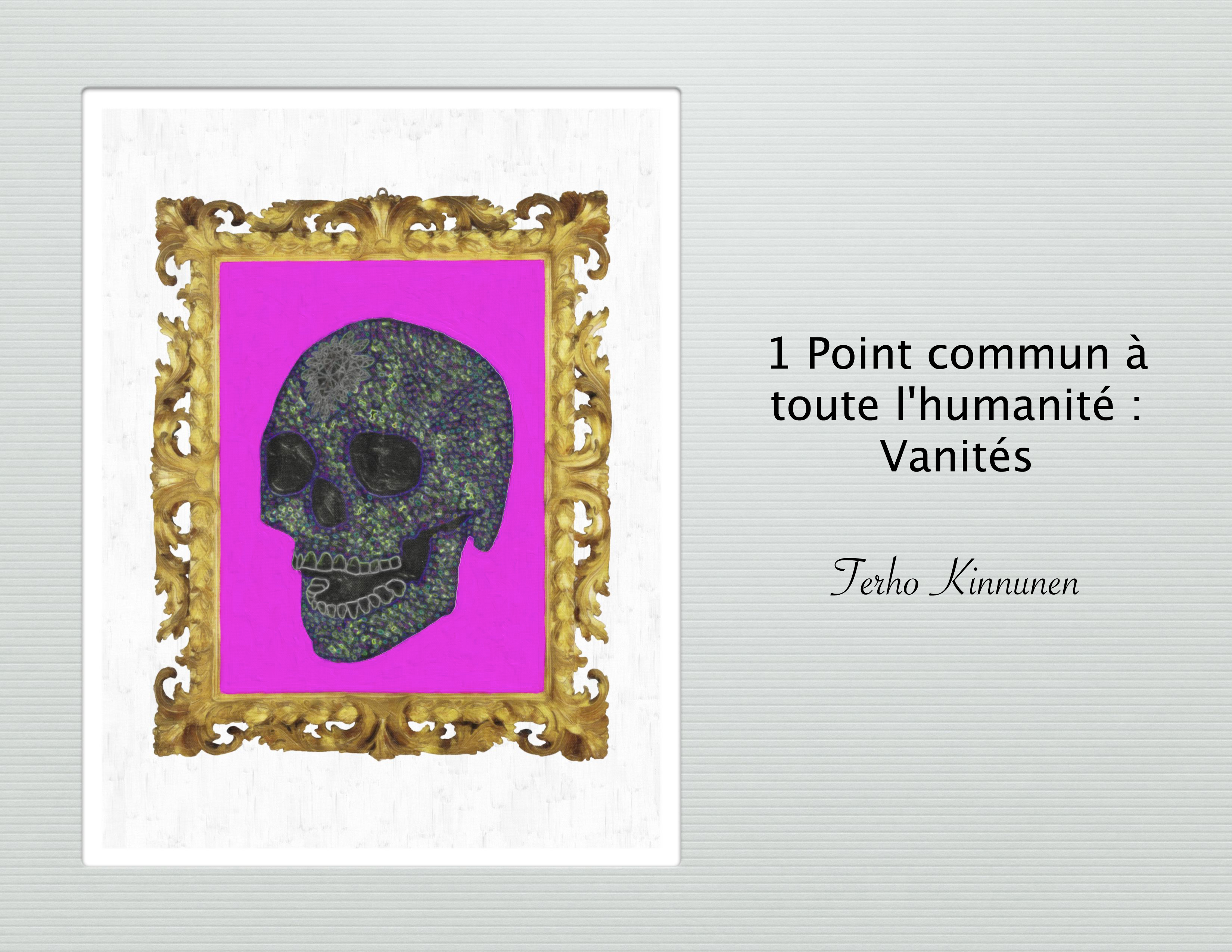 1 point commun à toute l'humanité, Vanités TOME2