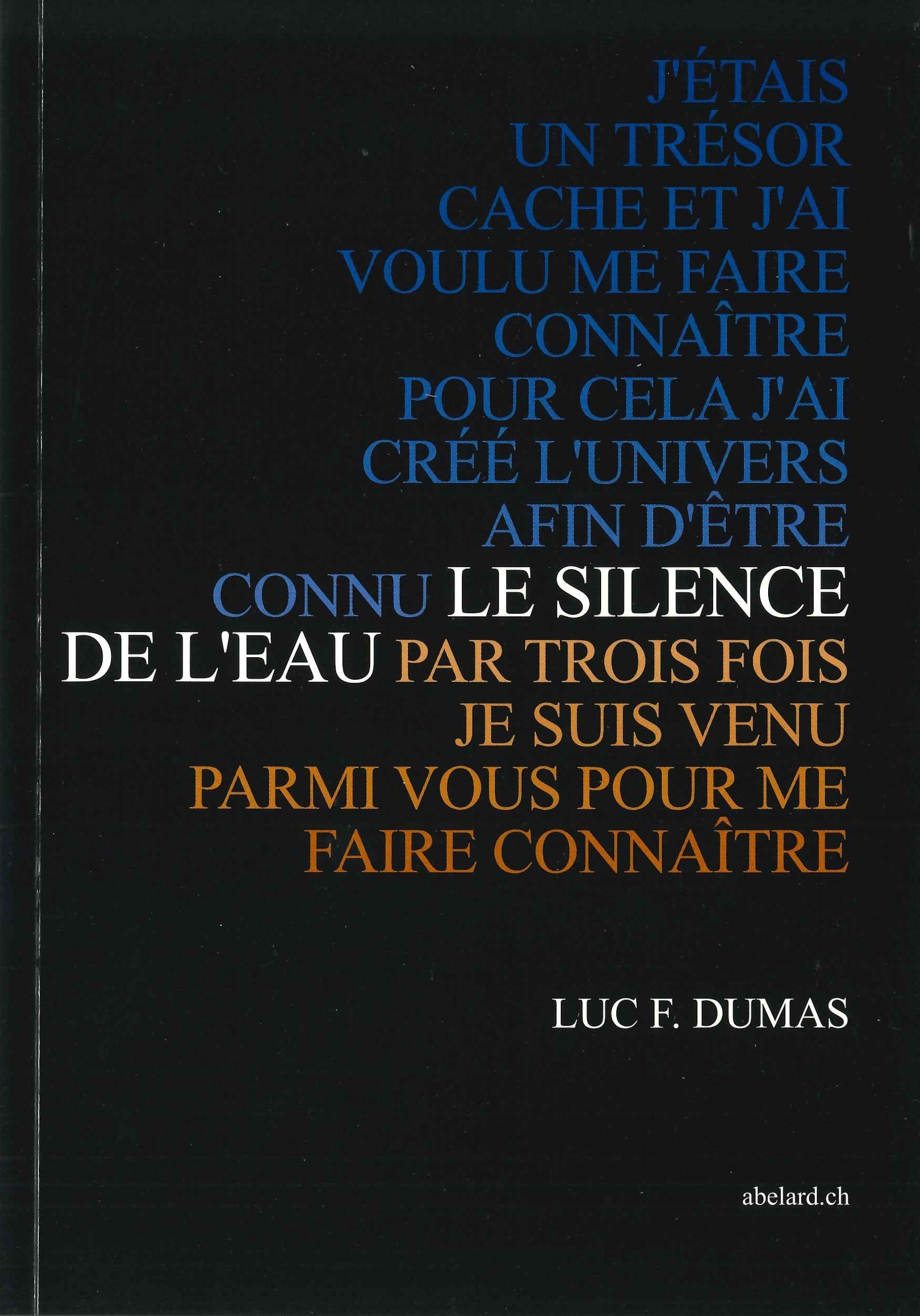 Le silence de l'eau