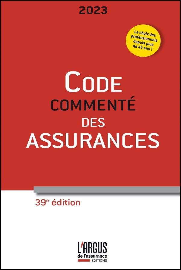 Code commenté des assurances 2023