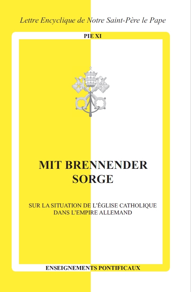 Mit brennender Sorge