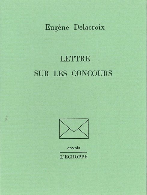 Lettres sur les Concours