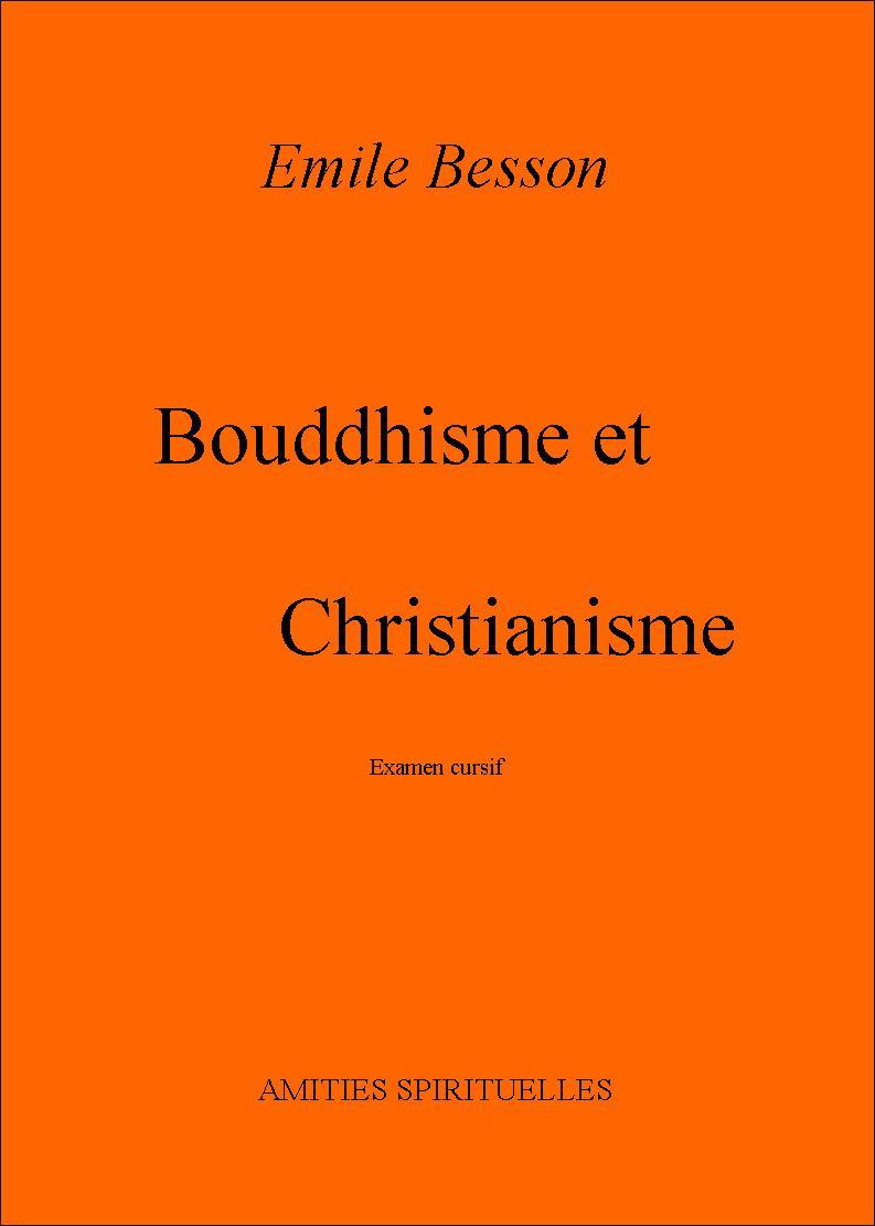 BOUDDHISME ET CHRISTIANISME Examen cursif