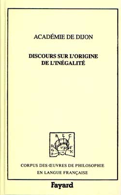 Discours sur l'origine de l'inégalité