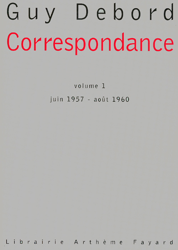 Correspondance - volume 1