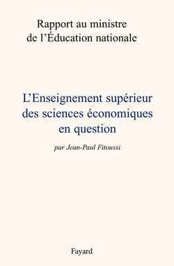 L'Enseignement supérieur de l'économie en question