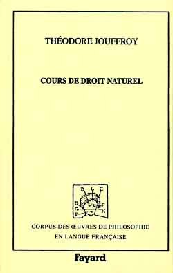 Cours de droit naturel
