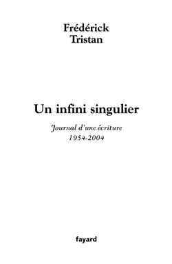 Un infini singulier