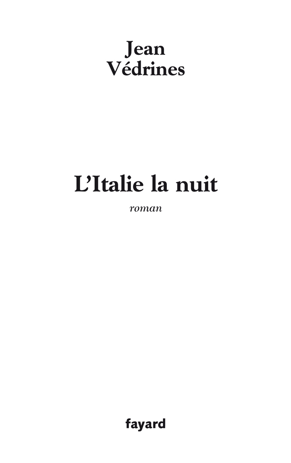 L'Italie la nuit