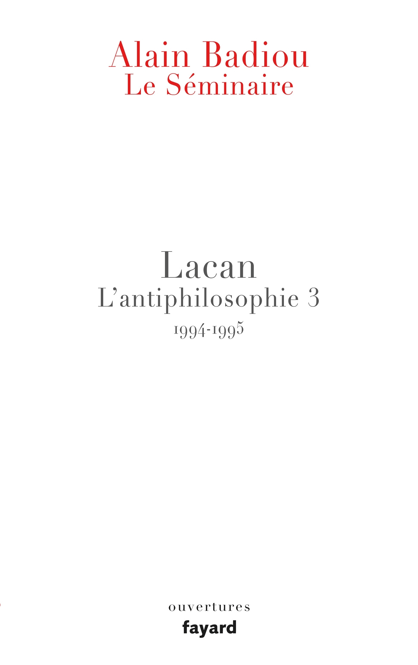 Le Séminaire - Lacan