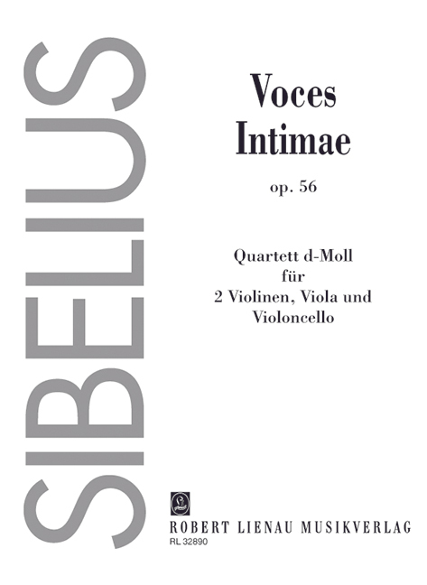 Quatuor à cordes en ré mineur "Voces intimae"