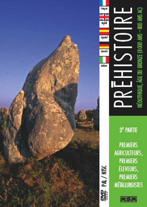 DVD/PREHISTOIRE III-NEOLITHIQUE,AGE DE BRONZE