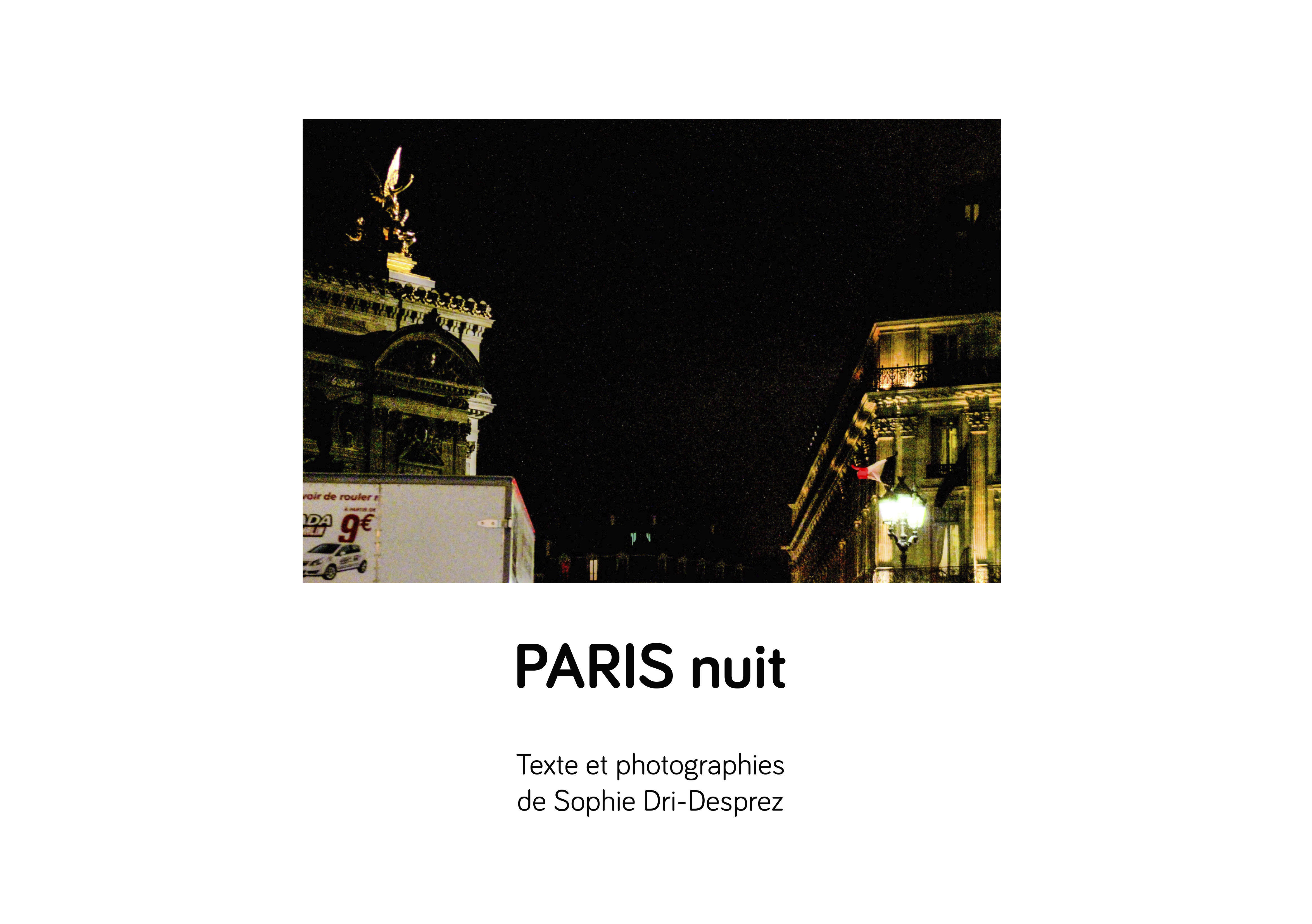 Paris nuit