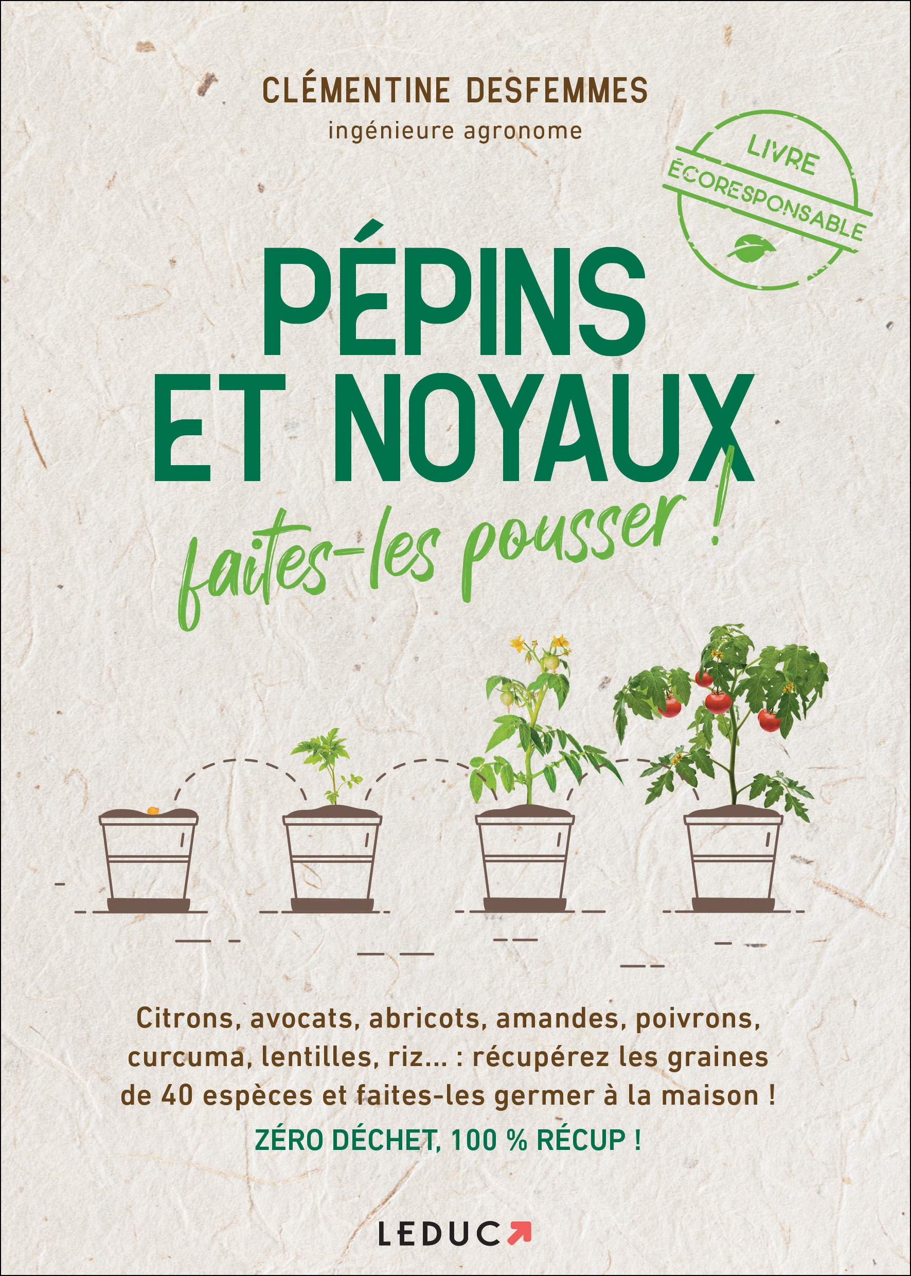 Pépins et noyaux, faites-les pousser ! 