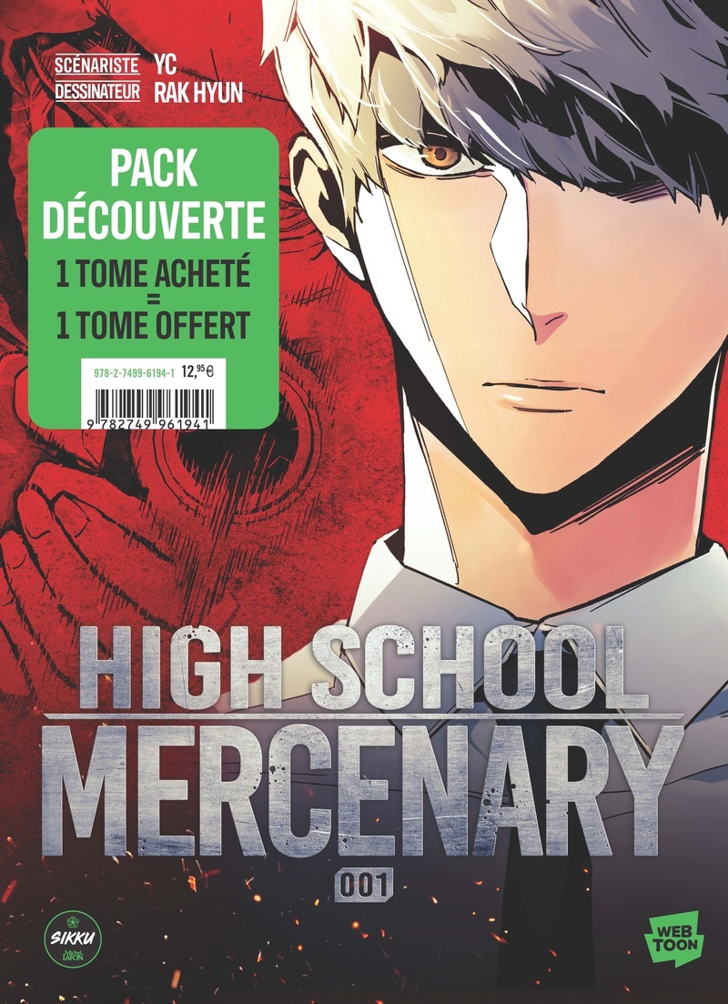 Pack découverte High School Mercenary - Tome 1 & 2